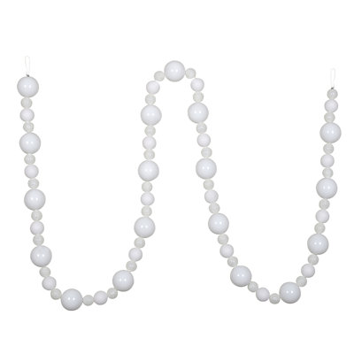 Huseby 9' Assorted Christmas Ball Ornament Garland