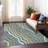 Machine Washable Indoor/Outdoor Chantille ACN2570 Abstract Rug-290890036-290890044
