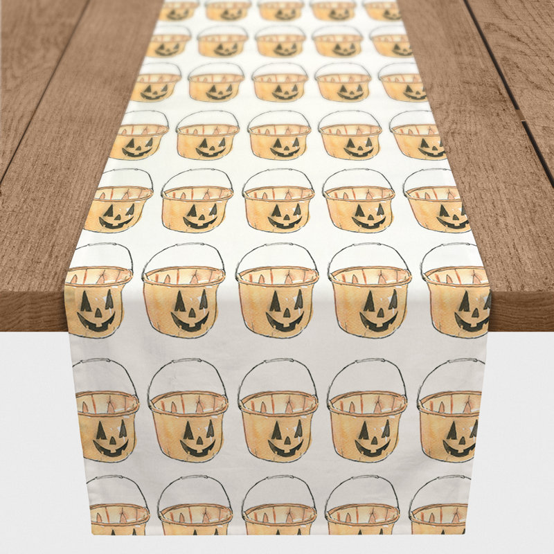 Shameeza Halloween Table Runner, 90" L x 16" W
