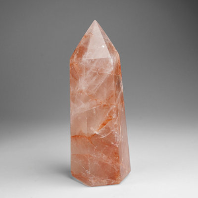 Genuine Polished Strawberry Quartz Point (1.2 Lbs)