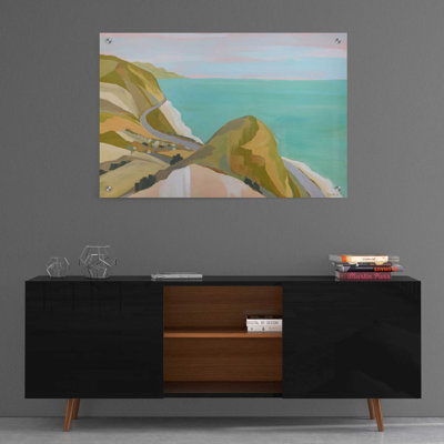 «Big Sycamore Canyon» par Pete Oswald, art mural en verre acrylique