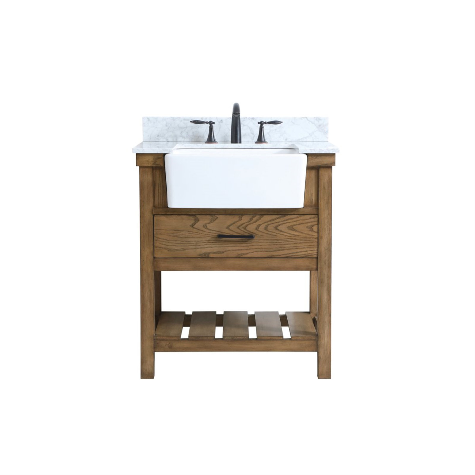 Pelaghia 30'' Single Bathroom Vanity, Driftwood