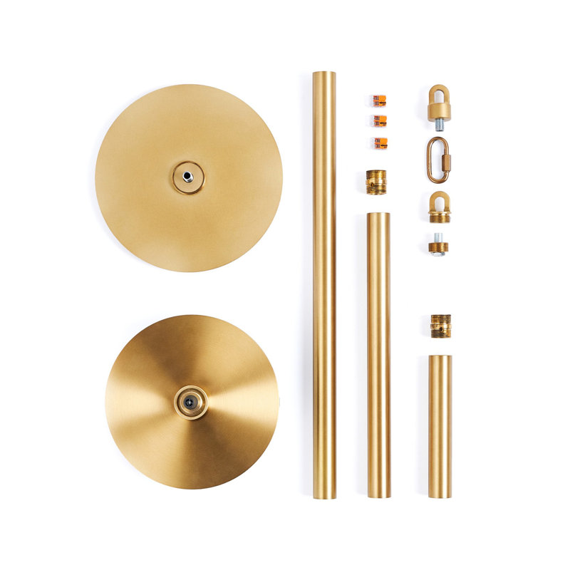 Cloud Chandelier Extension Kit, Burnished Brass