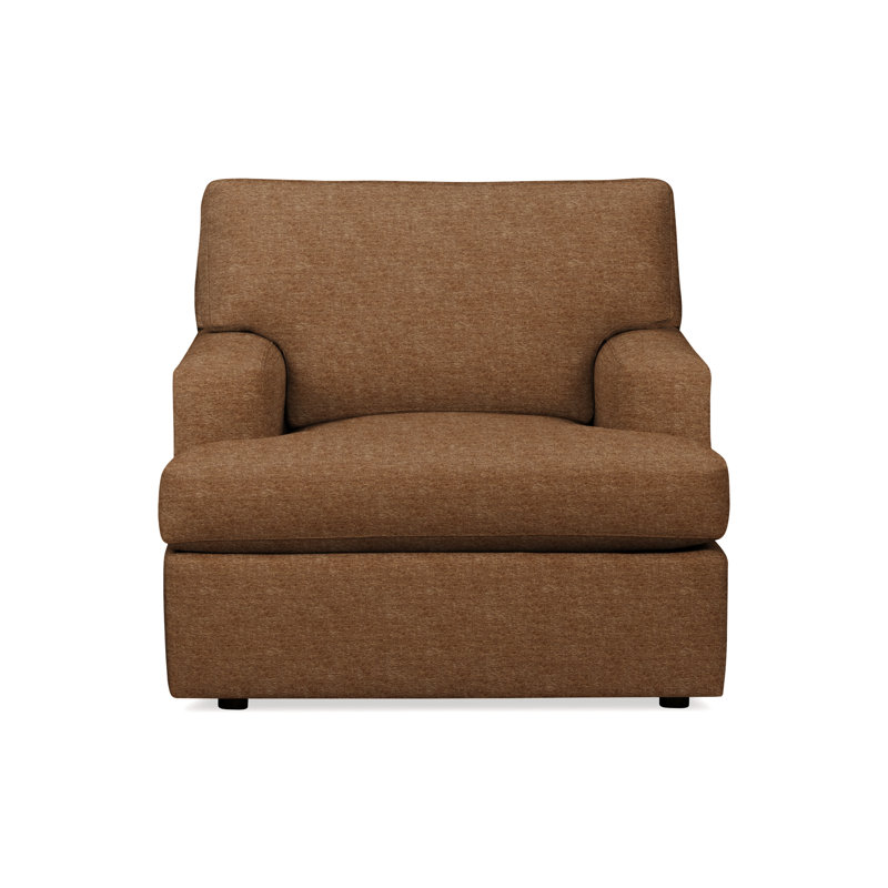 Fauteuil d'appoint Cleo, Velours performance bleuet Bella