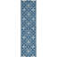 Tapis bleu crocheté à la main Westphalia-16761937