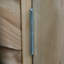 5 ft. W x 7 ft. D Solid Wood Garden Shed