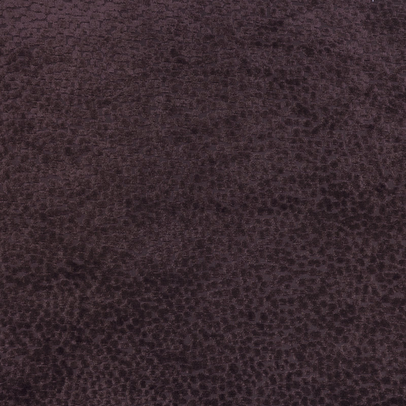 Tissu en velours Mykonos-Duchess Burnout, Aubergine
