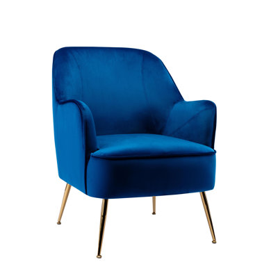 Bucholz Velvet Armchair