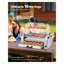 Gril à 18 hot-dogs avec chauffe-pain et bouclier en verre - Machine à saucisse électrique en acier inoxydable