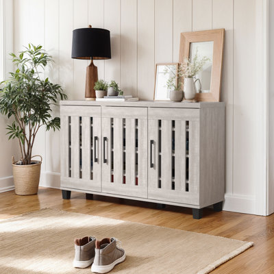 Banos 16 Pair Shoe Storage Cabinet