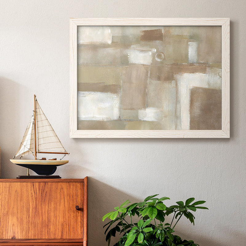 «Neutral Expression II», reproduction d'art sur toile simple, Blanc, H 28 po x l 42 po x P 1,5 po