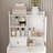 3-In-1 Dressing Table With LED Mirror And 4 Drawers For Bedroom
