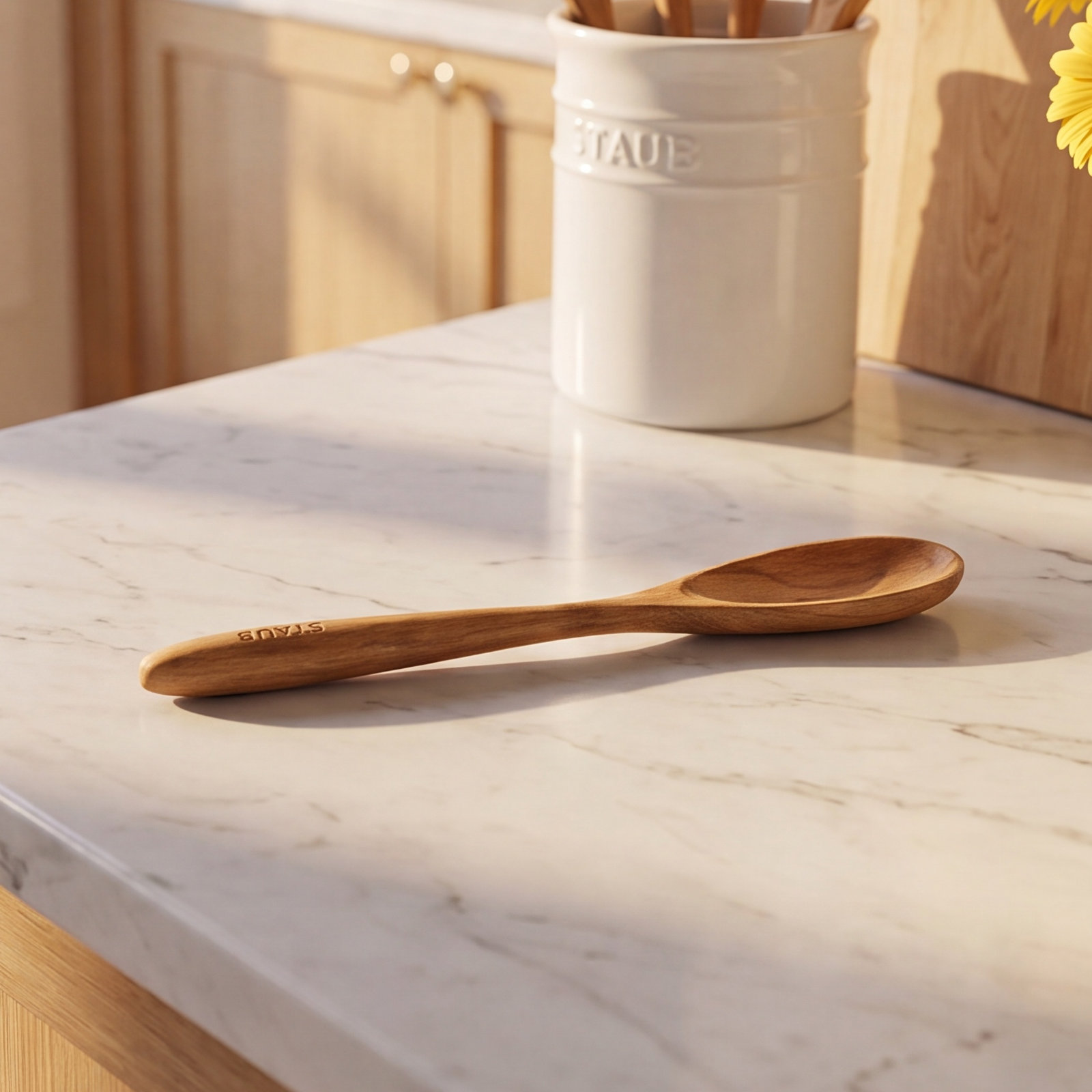 Staub Olivewood Cooking Spoon