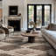Tapis beige et brun de style sud-ouest-877088301