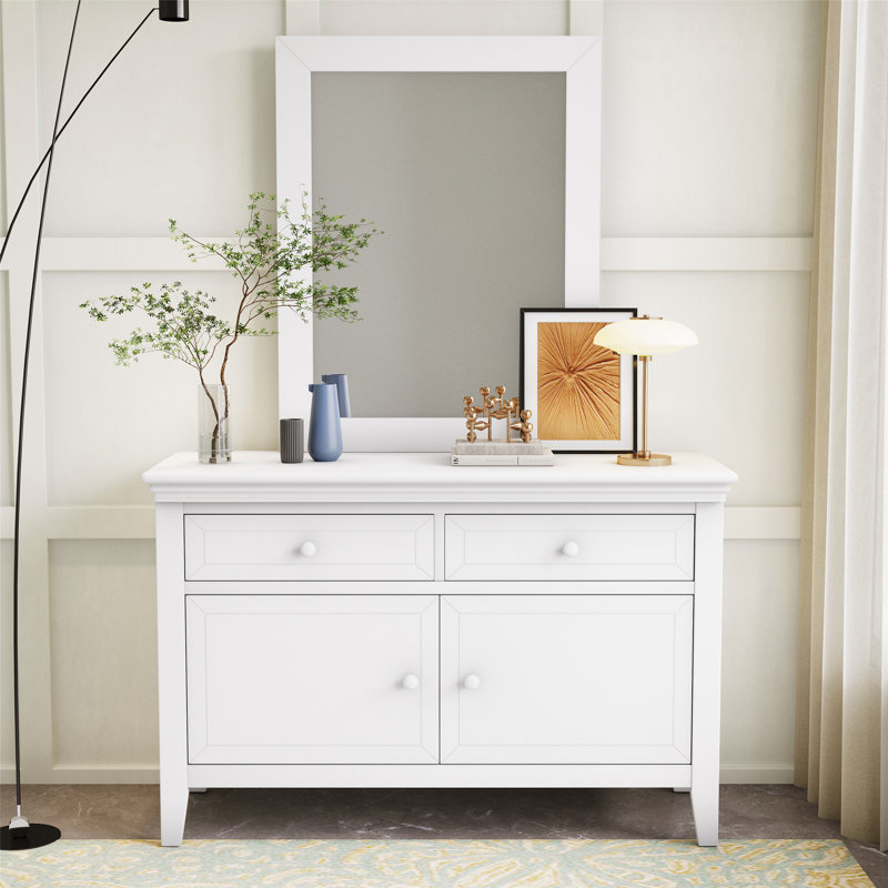 Commode décorative 2 tiroirs