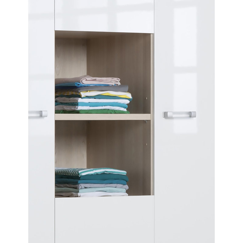 Calisma 4 Door Manufactured Wood Wardrobe