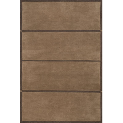 Mid-Century Hand-Tufted Geometric Rug