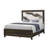 Panel Platform Bed with LED Light-1273168251
