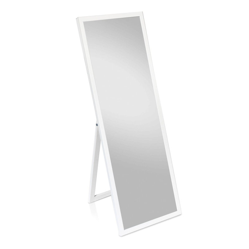Solid Wood Rectangle Floor Mirror