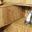 Expandable And Removable Eight-Door Woodgrain Shoe Cabinet