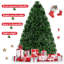 36' H Lighted Artificial Pine Christmas Tree