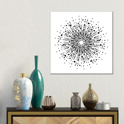 Black+White Dot Gallery Wall III by The Maisey Design Shop - Wrapped Canvas Gallery-Wrapped Canvas Giclée