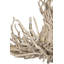 Two-Tier Wood Chandelier