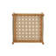 Fauteuil club d'extérieur avec corde et coussins