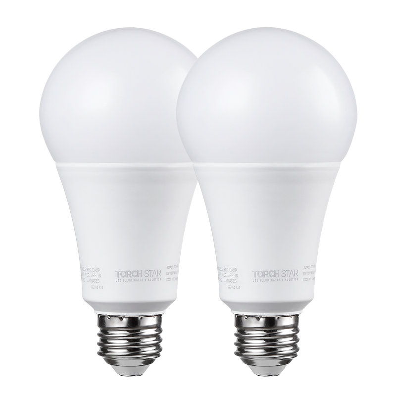 Ampoule DEL A21 à intensité variable, 17 W (100 W éqv.), Culot E26, blanc doux, 5000 K