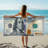Jahliyah 100 Dollar Bill Beach Towels | 100% Cotton Pool Towel 30"x60"
