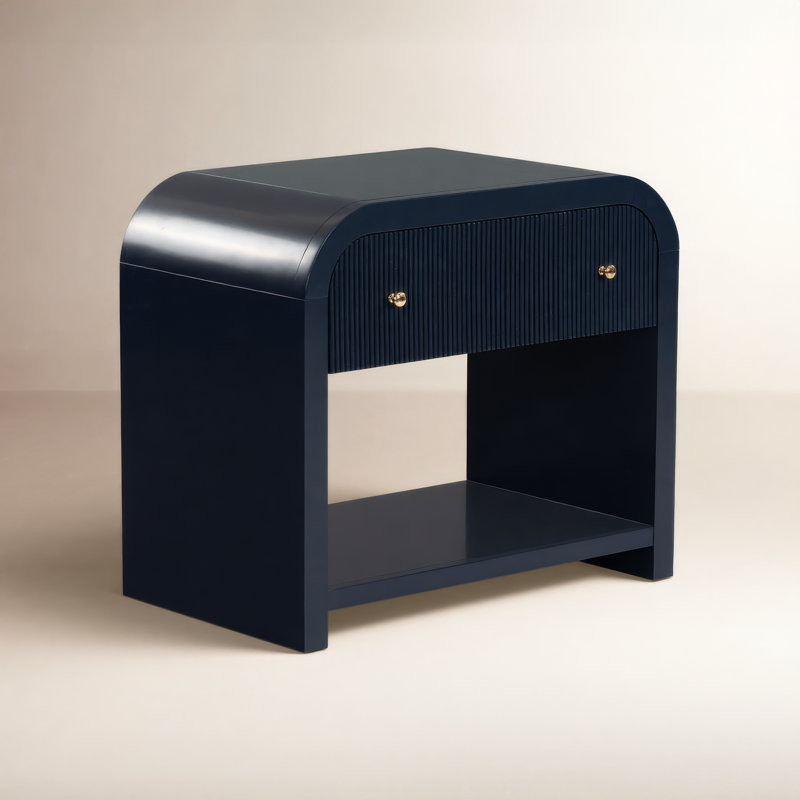 Liabella 1 - Drawer Nightstand, Navy