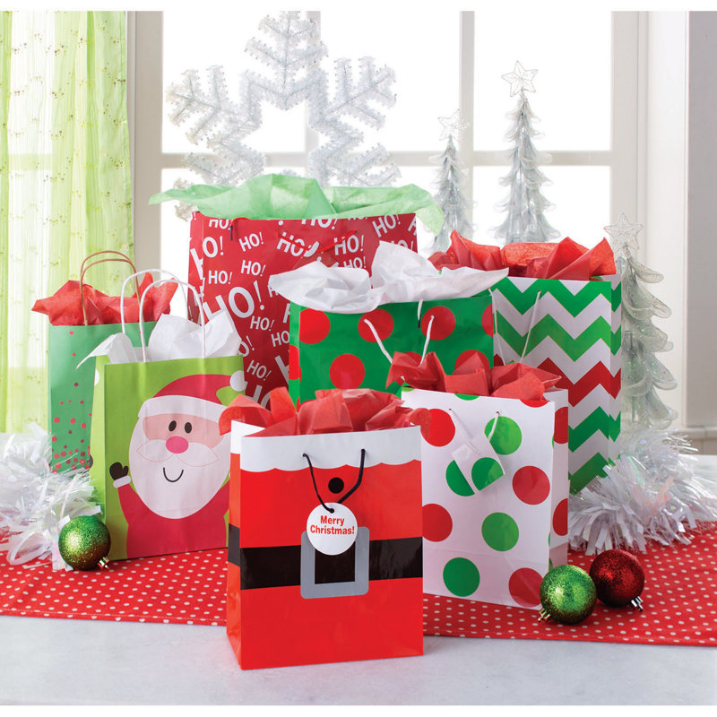 Ariadny Paper Christmas Gift Bags