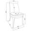 Ensemble de 2 chaises de salle à manger rembourrées Rupert-539918854