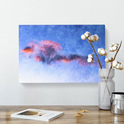 Cloud Art - Wrapped Canvas Painting