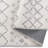 Aura Gray And White Area Rug-683619929
