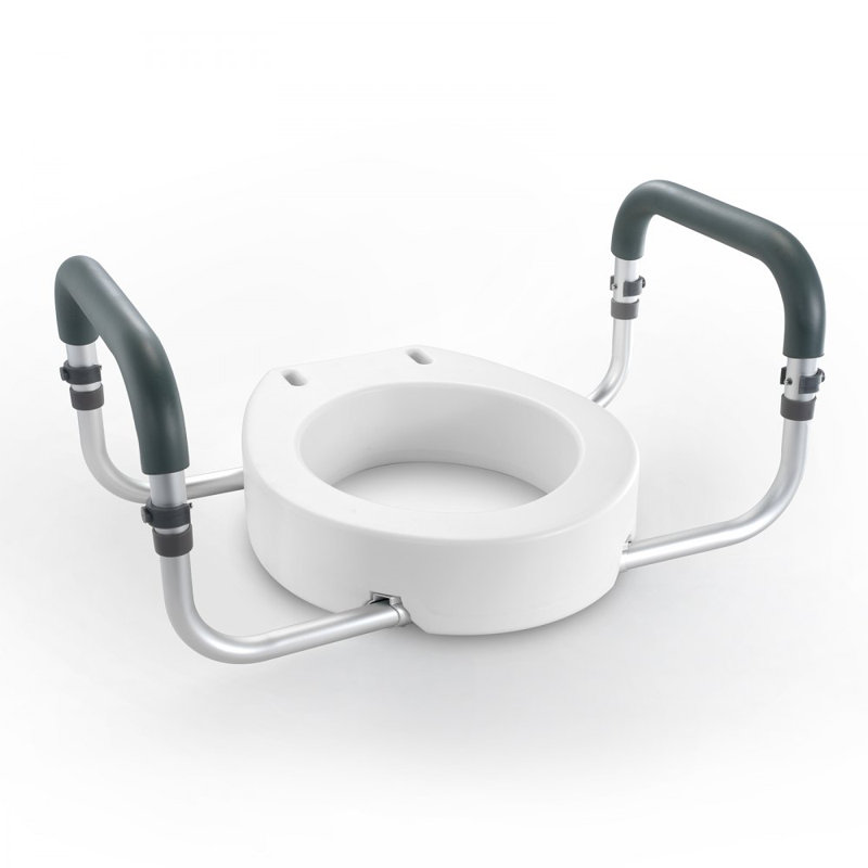 Raised Toilet Seat, 3.5" Height Raised, 300 lbs Weight Capacity