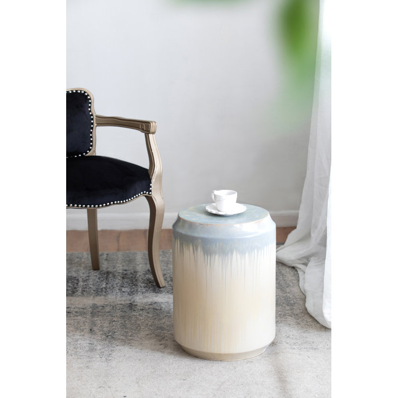 Ceramic Accent Stool