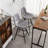 Dimitriyka Upholstered Counter Stool-509932768