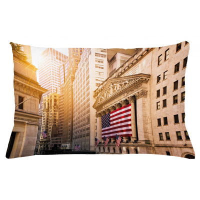 United States Indoor / Outdoor Lumbar Pillow Cover
