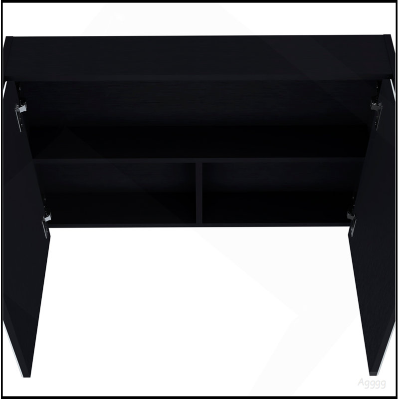Medicine Cabinet Mansfield, Bathroom, Black, Black