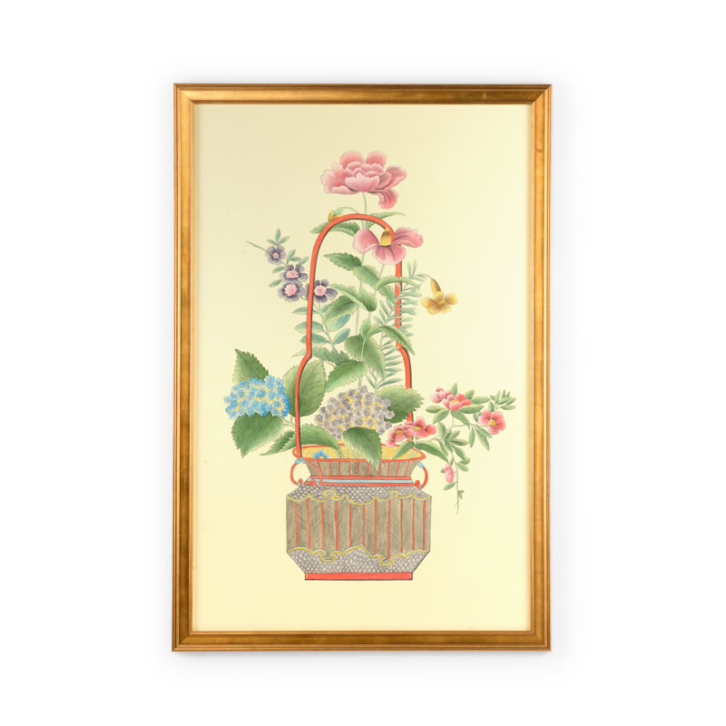 Chinoiserie Basket II Print by Jamie Merida