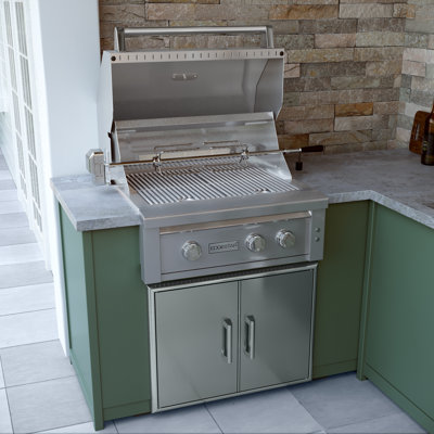 EdgeStar 3 - Burner Built-In Gas Grill with Cabinet