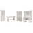 4 Pieces: Desk, Filing Hutch, Bookcase, Credenza is out of stock