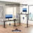 Electric Single Motor Desk Frame-814069209