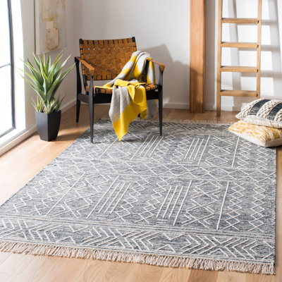 Rempe Kilim Hand Loomed Wool Southwestern Rug