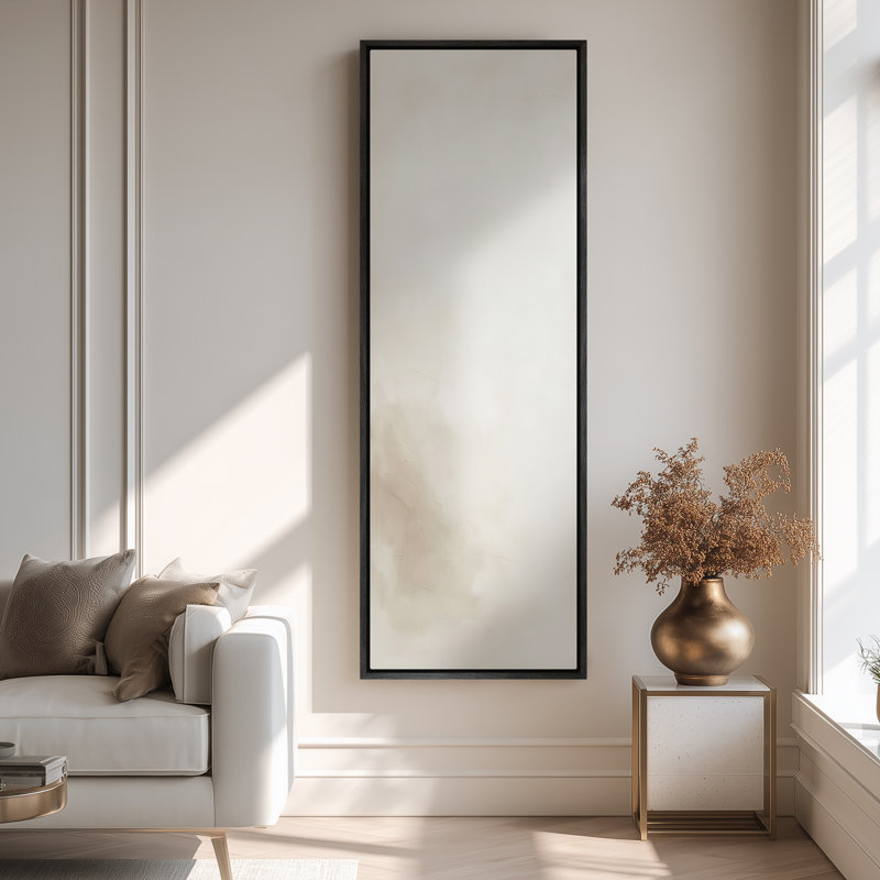 Extra Large Framed Canvas Wall Art - Vintage Wall Prints for Bedroom, Black