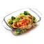 Symple Stuff Hwit Rectangle Glass 3 Piece Ramekin / Soufflé Dish Bakeware Set