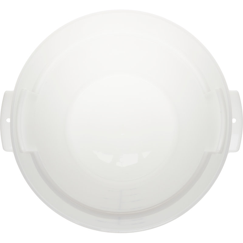 Carlisle Food Service Products StorPlus 5.5 Gallons Circle Food Storage Container, White