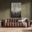 Halston Top Grain Leather Sofa