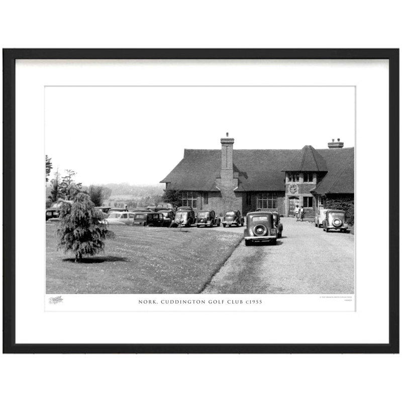 Nork, Cuddington Golf Club C1955 by Francis Frith - Single Picture Frame Print, 40cm H x 50cm W x 2.3cm D